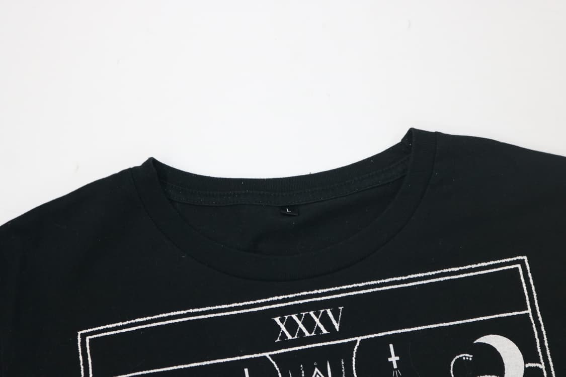 ONE OK ROCK 원 오크 록 빈티지 그래픽 블랙 반팔 티셔츠 상품이미지3