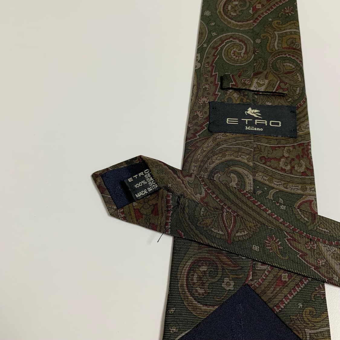 에트로(ETRO) 페이즐리 명품 클래식 정장넥타이 최상급 A+등급 상품이미지7