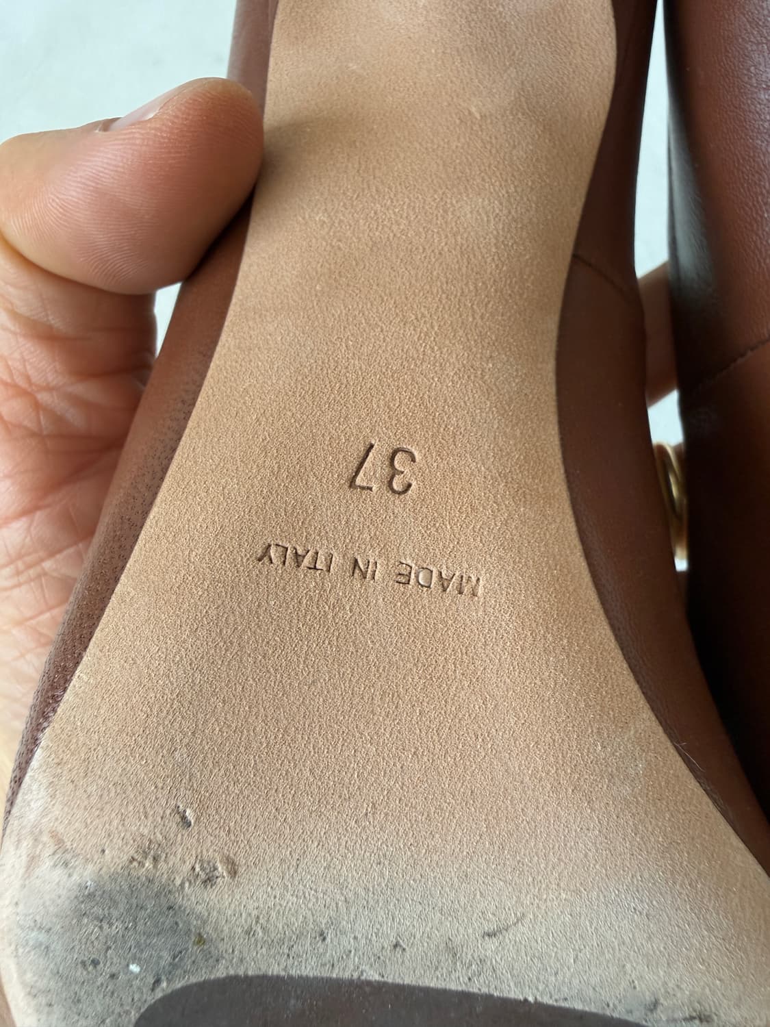 [EU37]코스(COS) 레더 구두(ITALY) 상품이미지10