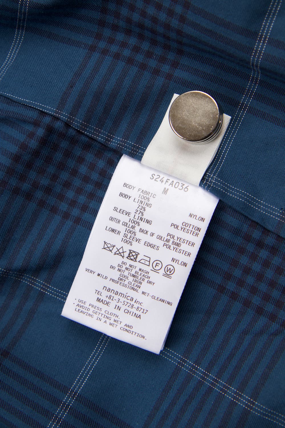 Nanamica 언리미트 필드 자켓 네이비 상품이미지9
