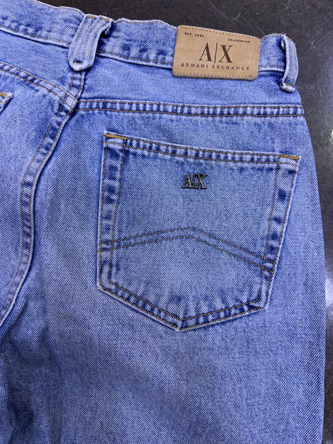 A|X 아르마니 익스체인지 USA 메이드 라이트 워싱 데님팬츠 31 상품이미지10
