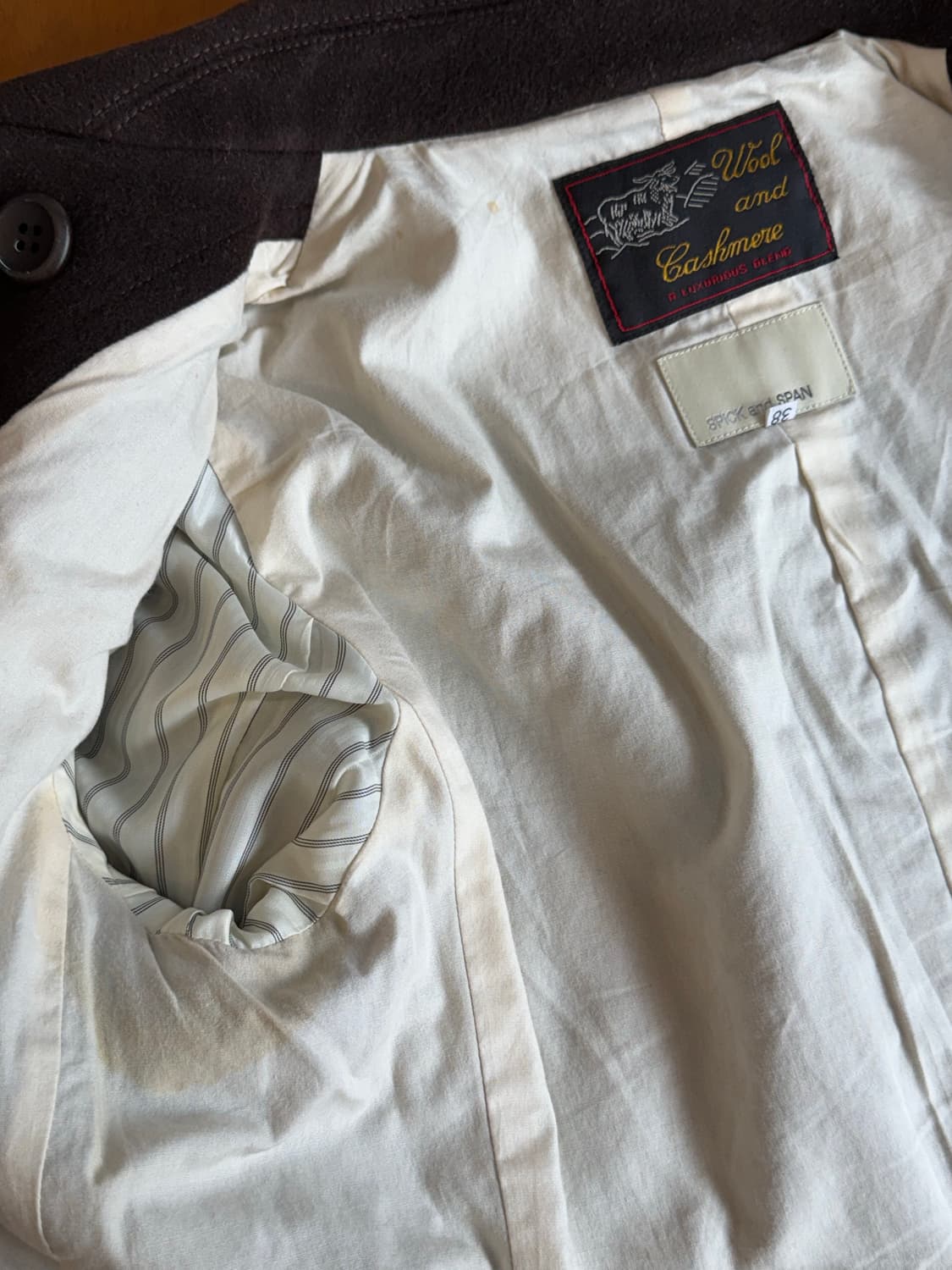 Spick and span 캐시미어 혼방 더블코트 상품이미지7