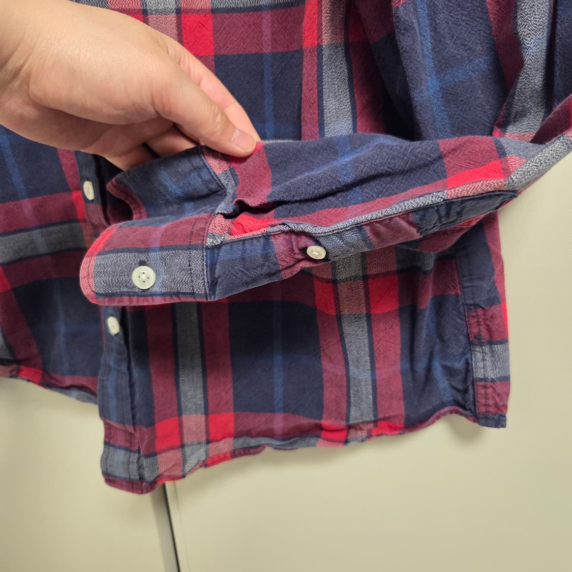 Old Navy 아메리칸 체크 셔츠 L(100) 상품이미지4