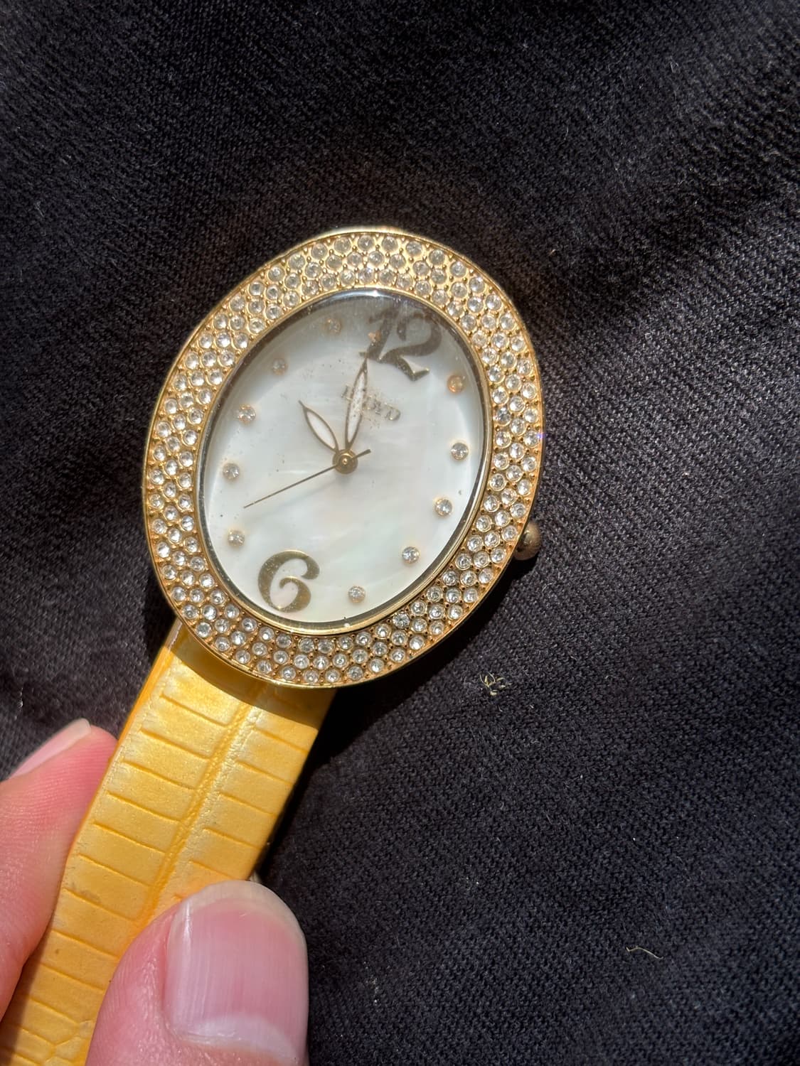 vintage jewelry leather watch 레자 시계 상품이미지2