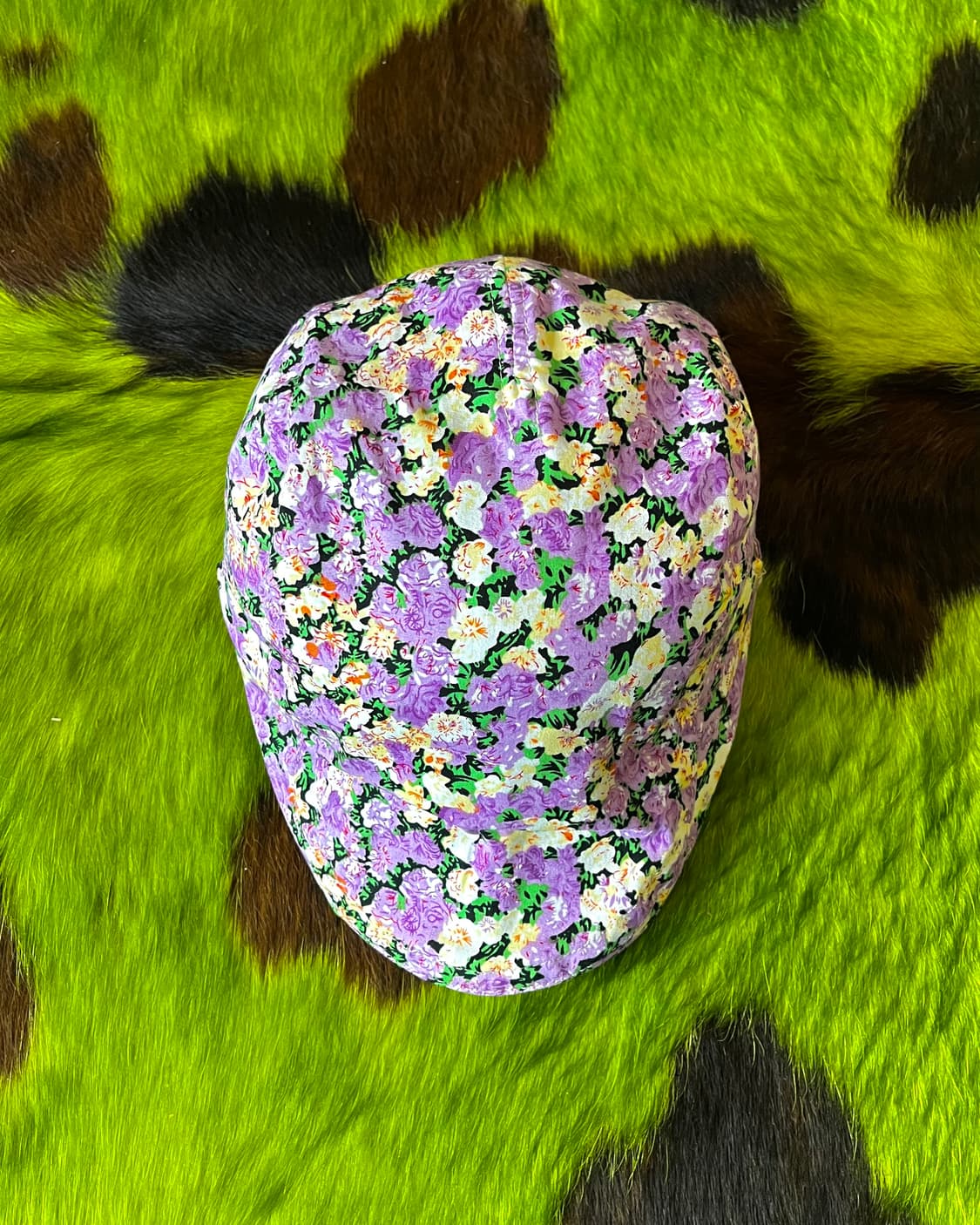 Jpn Vintage Floral Pattern Hunting Cap 상품이미지6