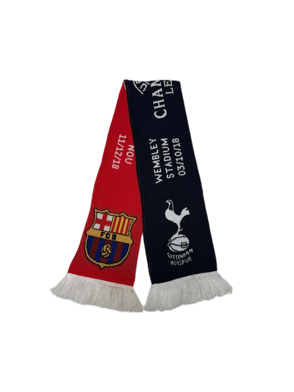 made in EU 챔피언스리그 머플러 바르셀로나 토트넘 상품이미지1