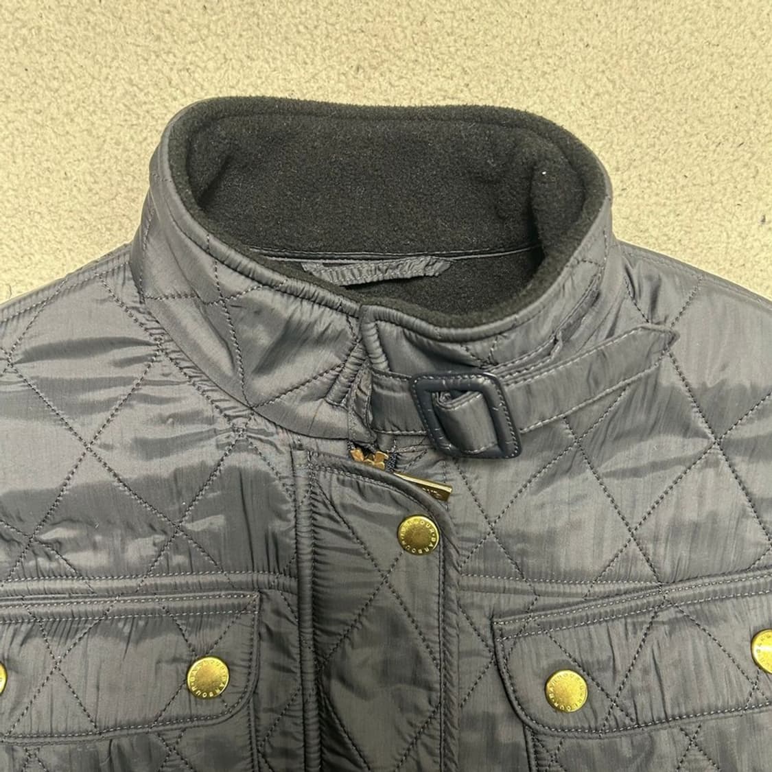 바버 인터네셔널 폴라 퀄팅자켓 XXL 상품이미지3