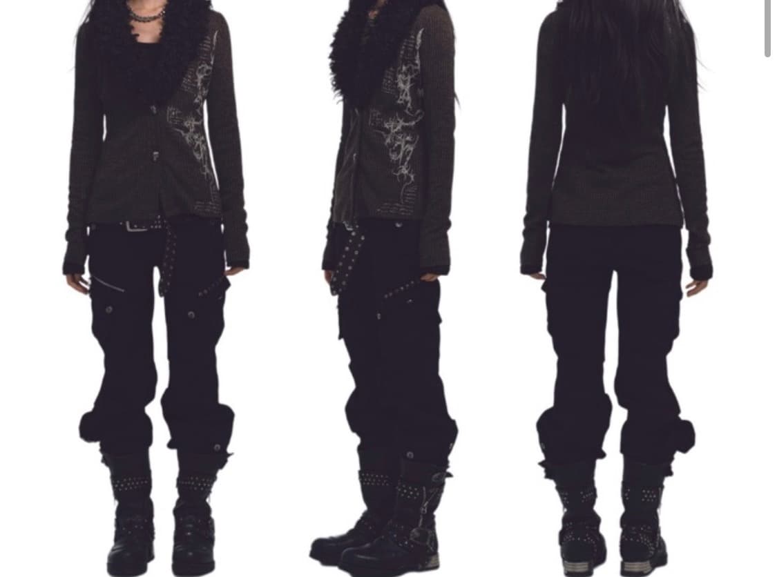 Cotton Multi-pocket Pleated pants 상품이미지4