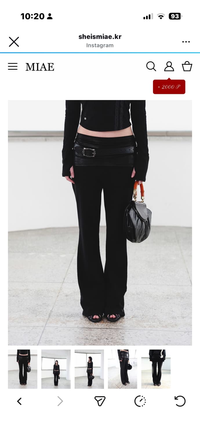 미애 부츠컷 팬츠  상품이미지1