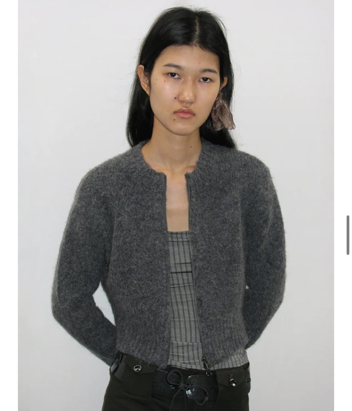 팔로마울 니트 집업 M 상품이미지2