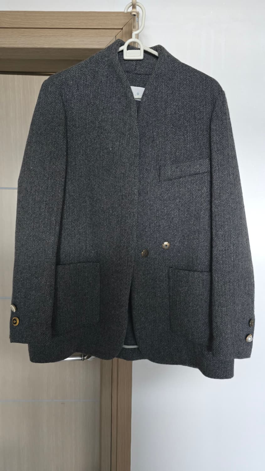 그레이 해링본 자켓 상품이미지1