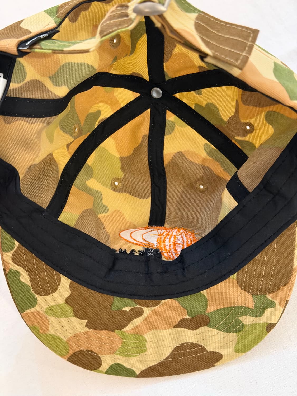 Beams 빔즈 우드랜드 카모 코듀라 6패널 볼캡 상품이미지4