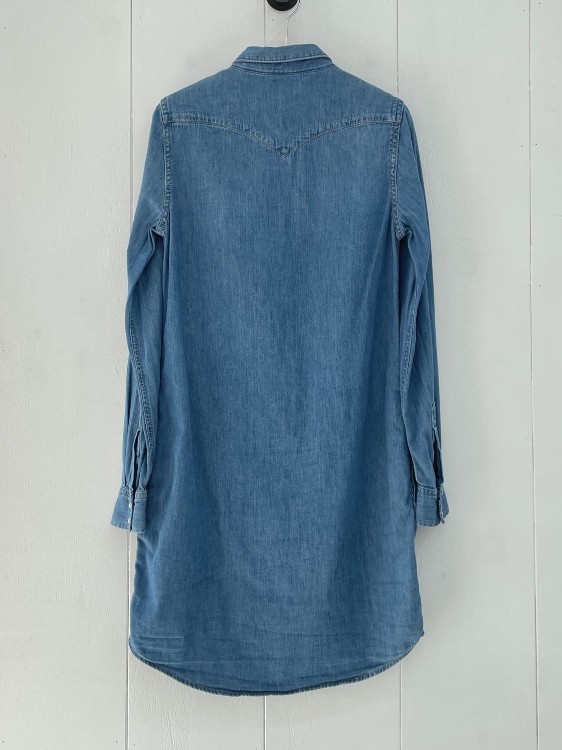 리바이스 데님 셔츠 원피스 롱 청남방 상품이미지3