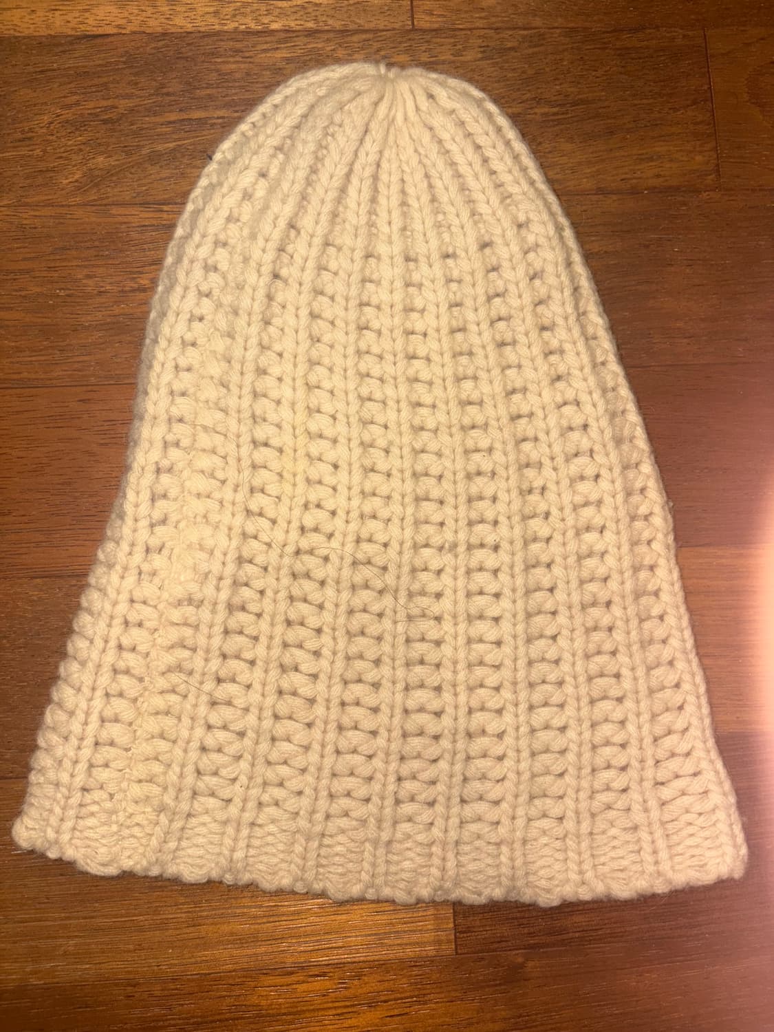 latelier 뜨개 키세스 비니 베이지 상품이미지2