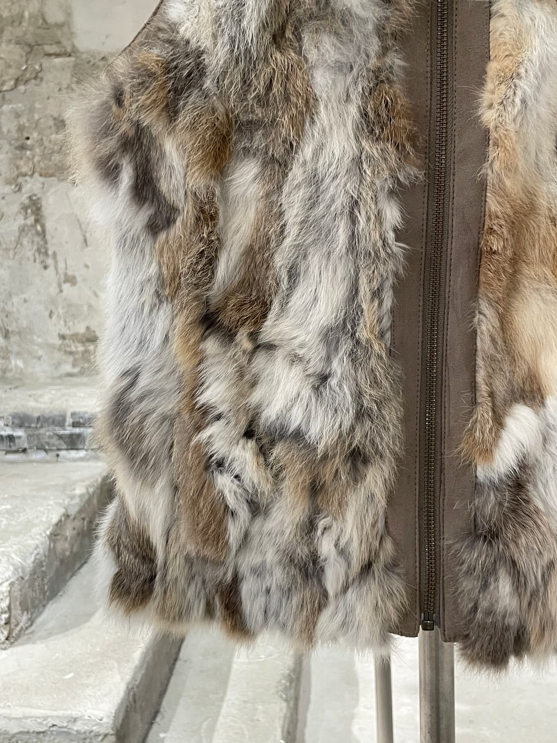 허니서클 로즈 레빗 퍼 베스트 상품이미지4