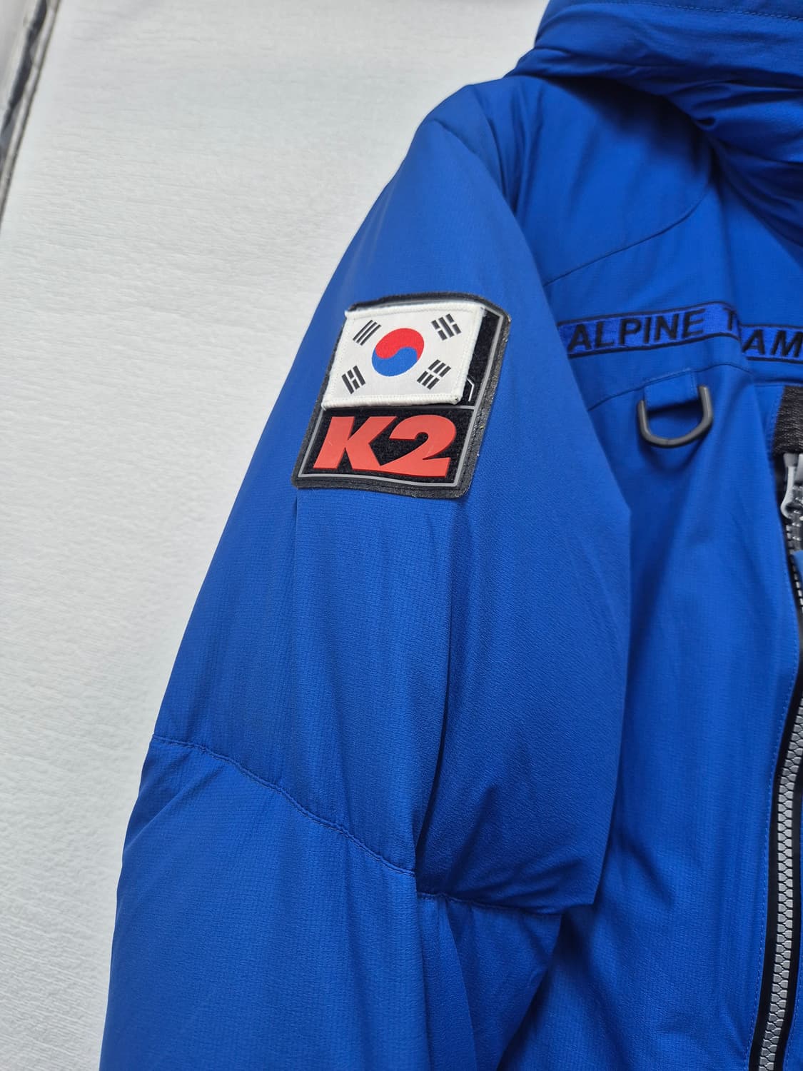 K2 알파인 팀 다운 패딩 블루 800필파워 /95 상품이미지3