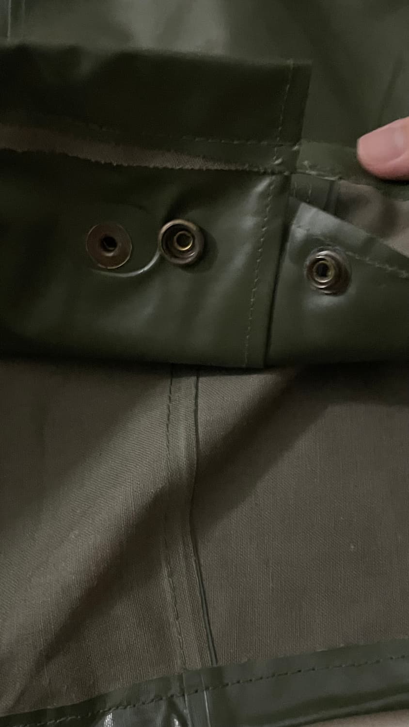 1960S SWEDISH ARMY PVC RUBBER JACKET(칸예착 상품이미지8