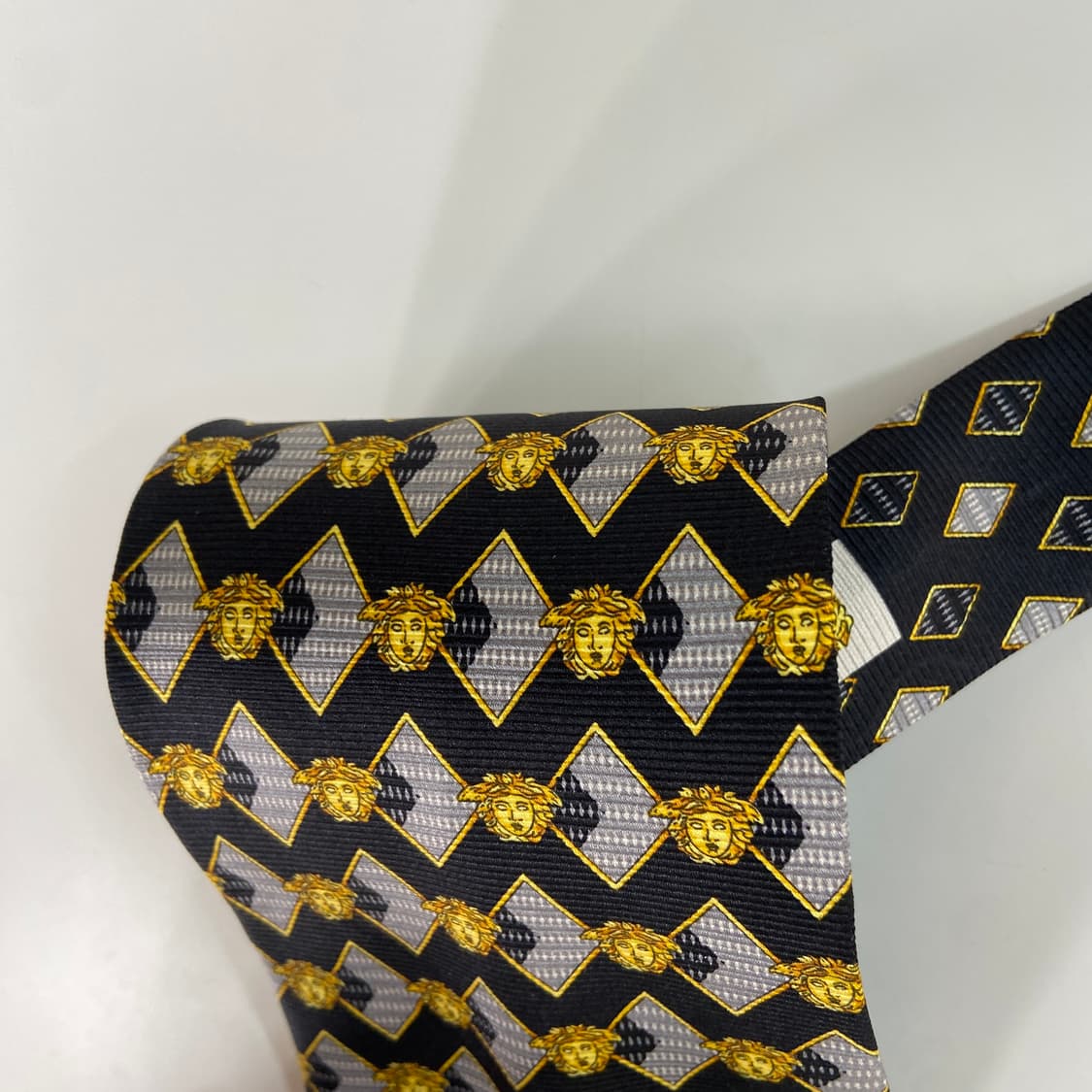 Versace 베르사체 모노그램 정품 명품 넥타이 상품이미지5