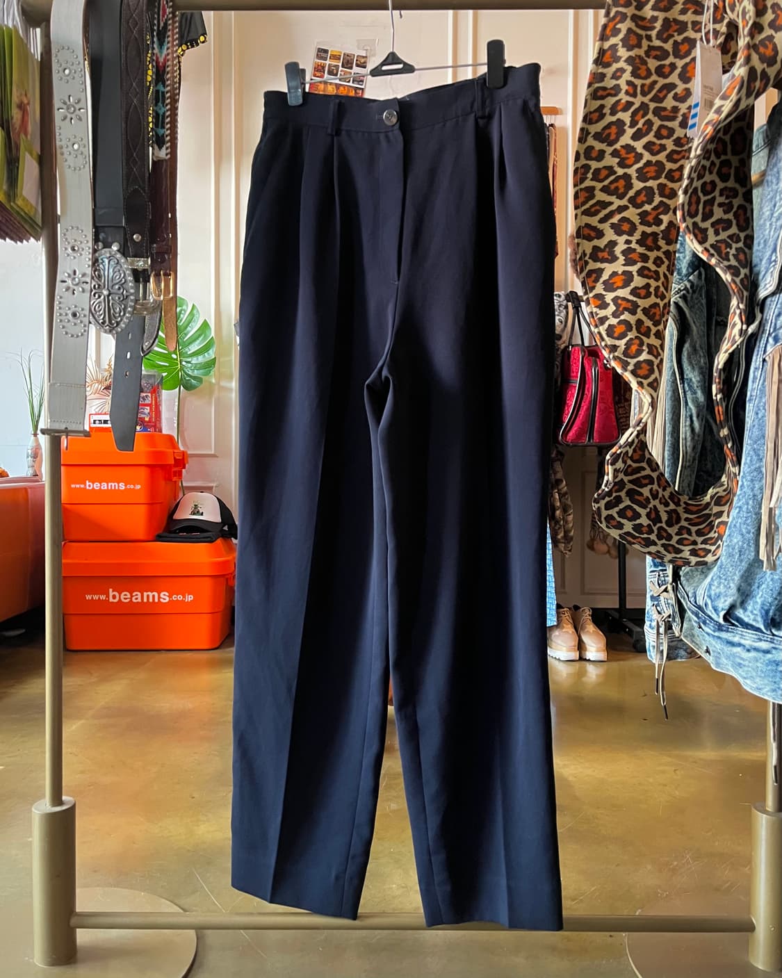 90-00s BALENCIAGA Paris Wide Old Trouser 상품이미지4