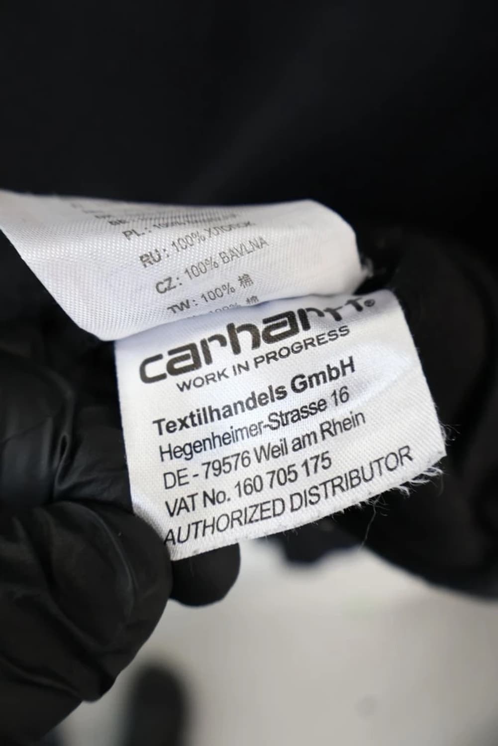 Carhartt WIP Black Half Zip Sweatshirt 상품이미지8