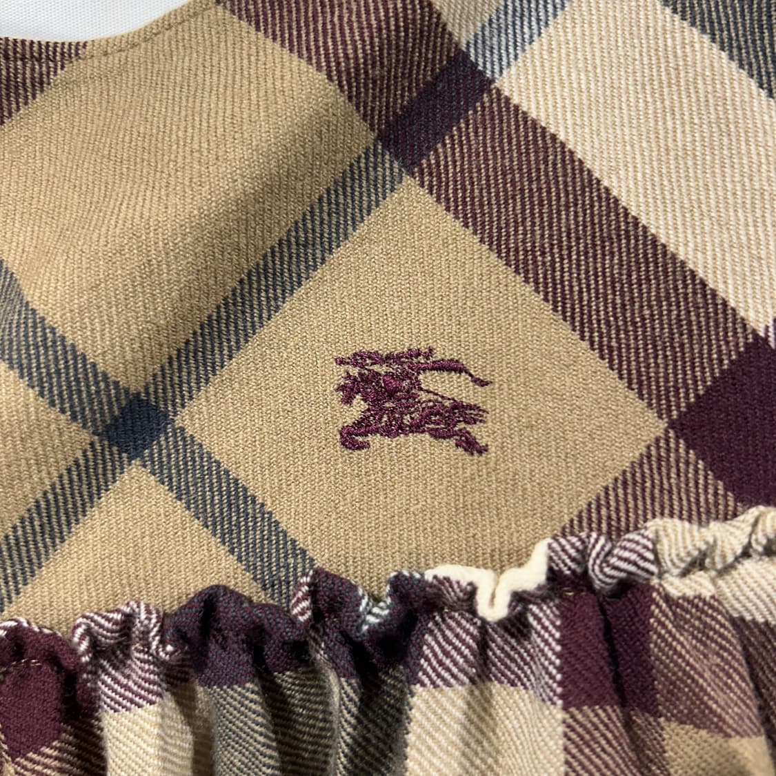 [BURBERRY] 버버리블루라벨 노바체크 플레어 미니스커트 상품이미지4