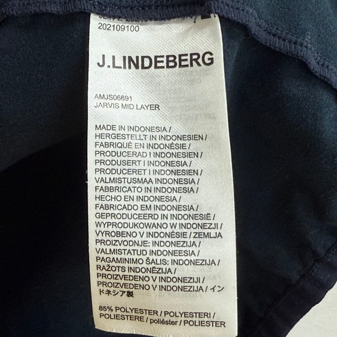 제이린드버그 투웨이 자비스 미드 레이어 자켓 블랙 L 상품이미지4