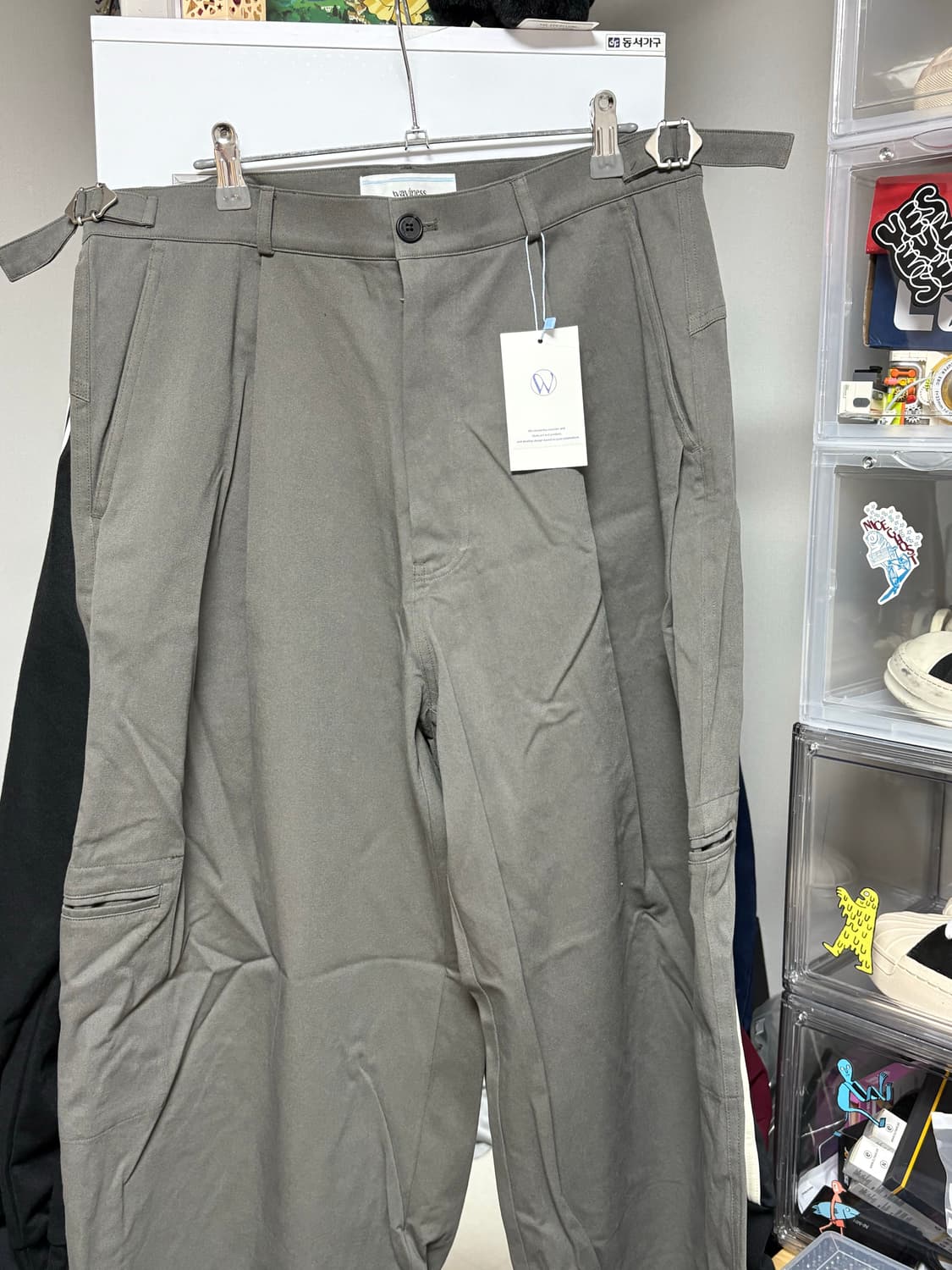 (3)웨이비니스 도슨츠 치노팬츠 차콜 상품이미지2