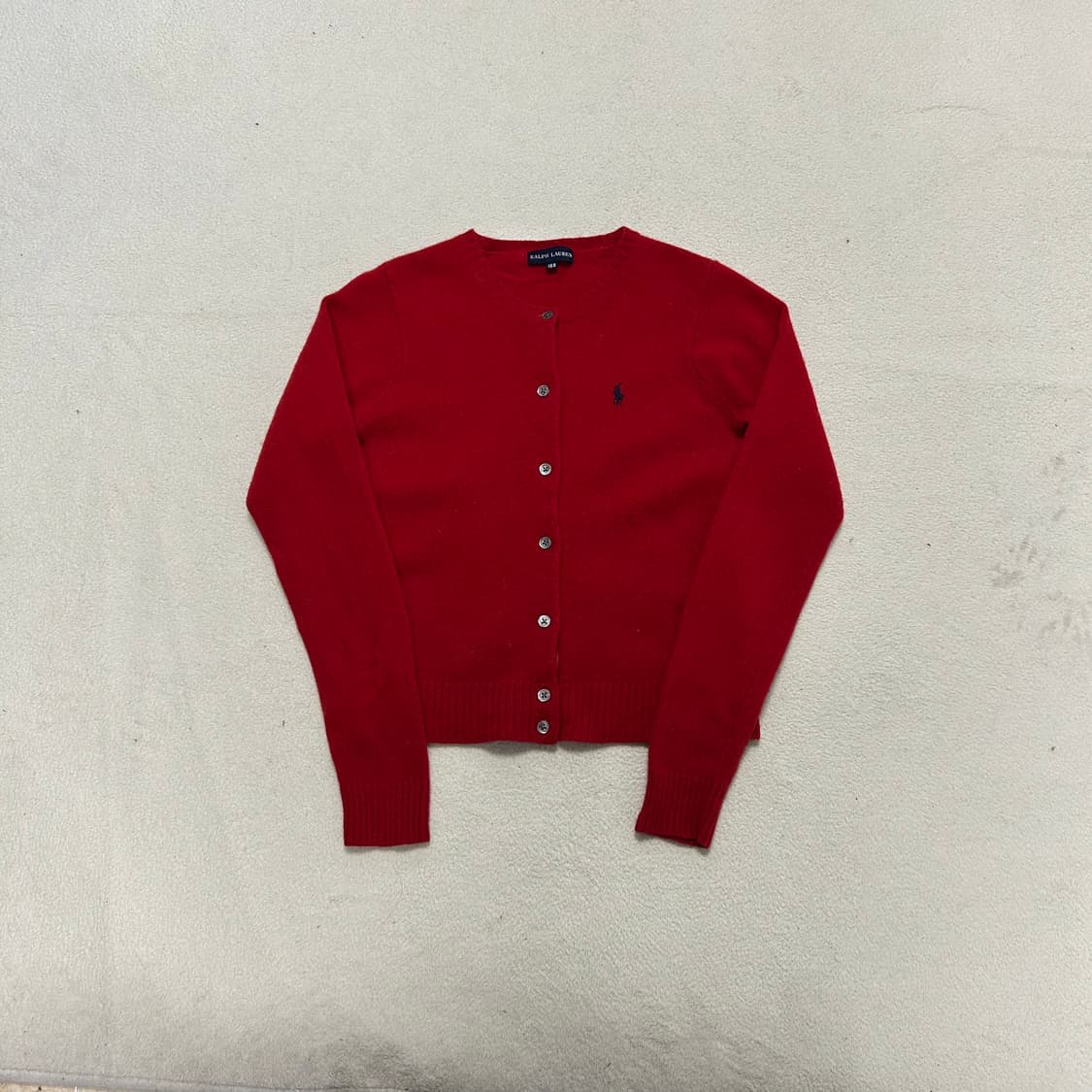 Polo Ralph Lauren Red Cardigan 상품이미지4