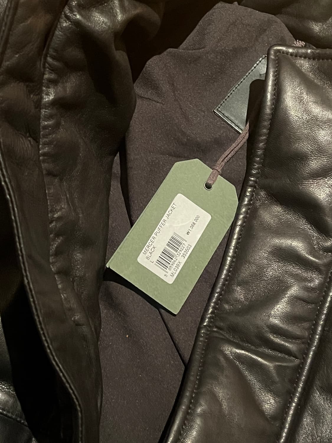 ALLSAINTS MERCER LEATHER PUFFER L 상품이미지2