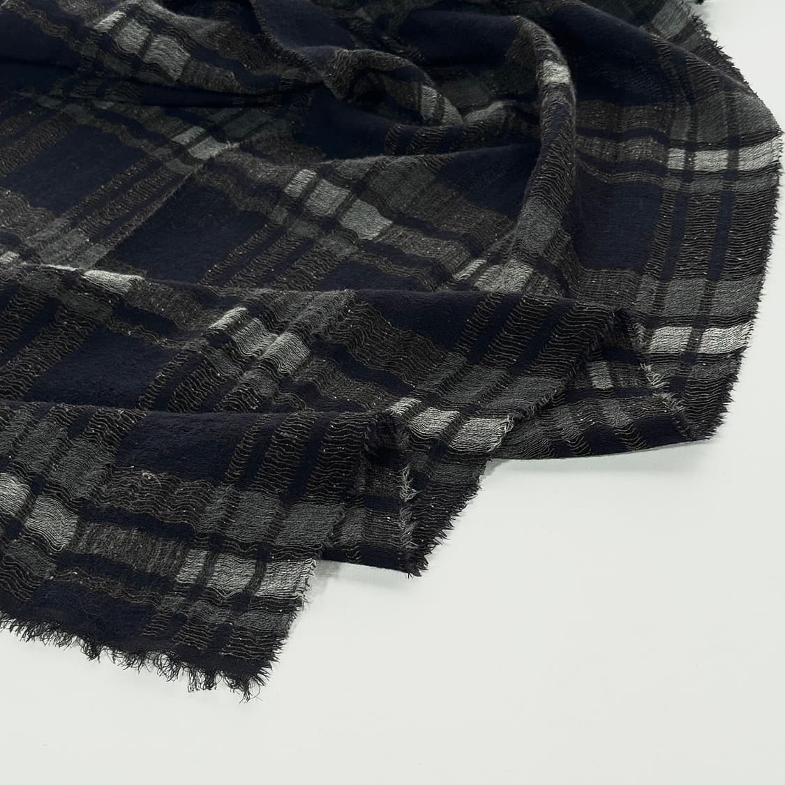 샌드 코펜하겐 체크 모달 머플러 상품이미지3