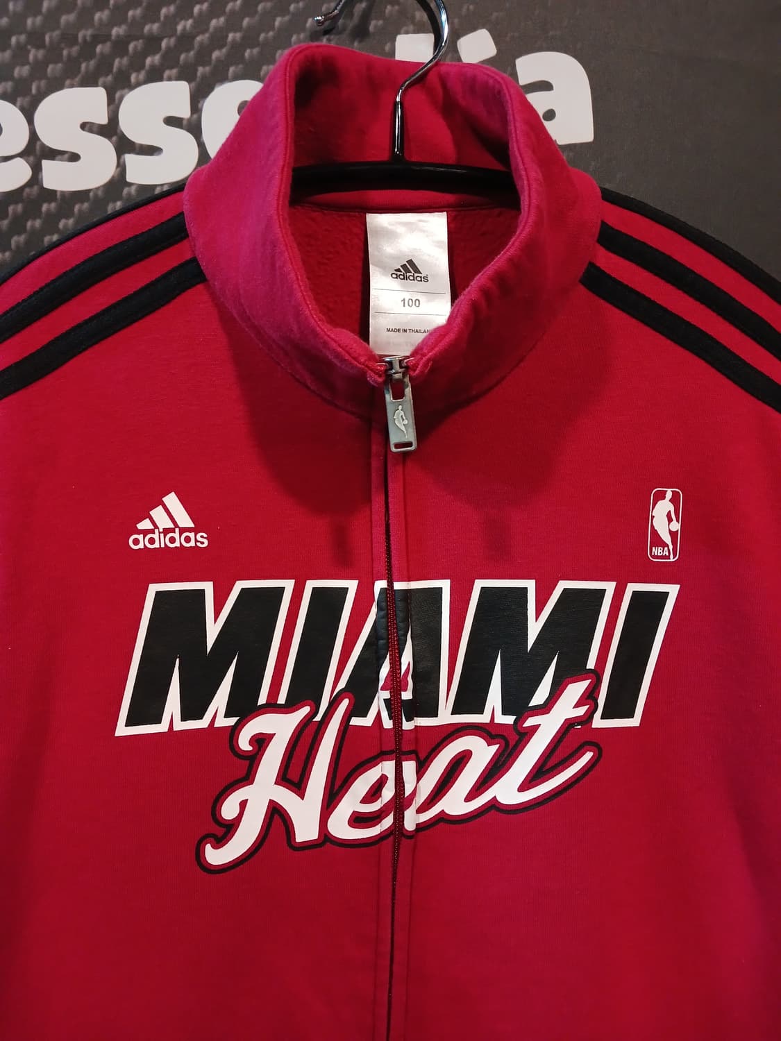  아디다스 NBA 마이애미 히트 팀 로고 트랙 재킷 상품이미지2