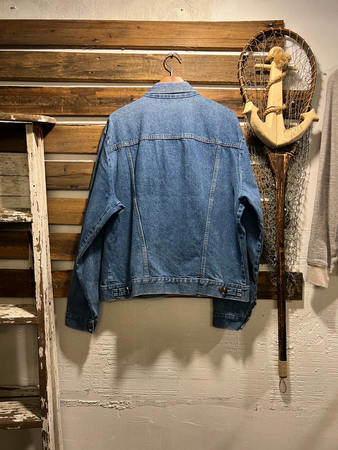 [XL]90's 랭글러 RUSTLER 웨스턴 데님 트러커 자켓 상품이미지7