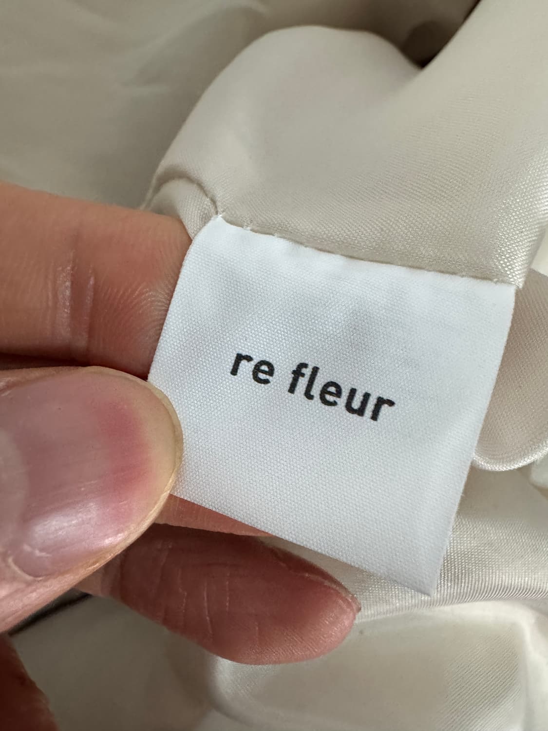 여성 re fleur 리플레르 뽀글이 퍼 코트 상품이미지5