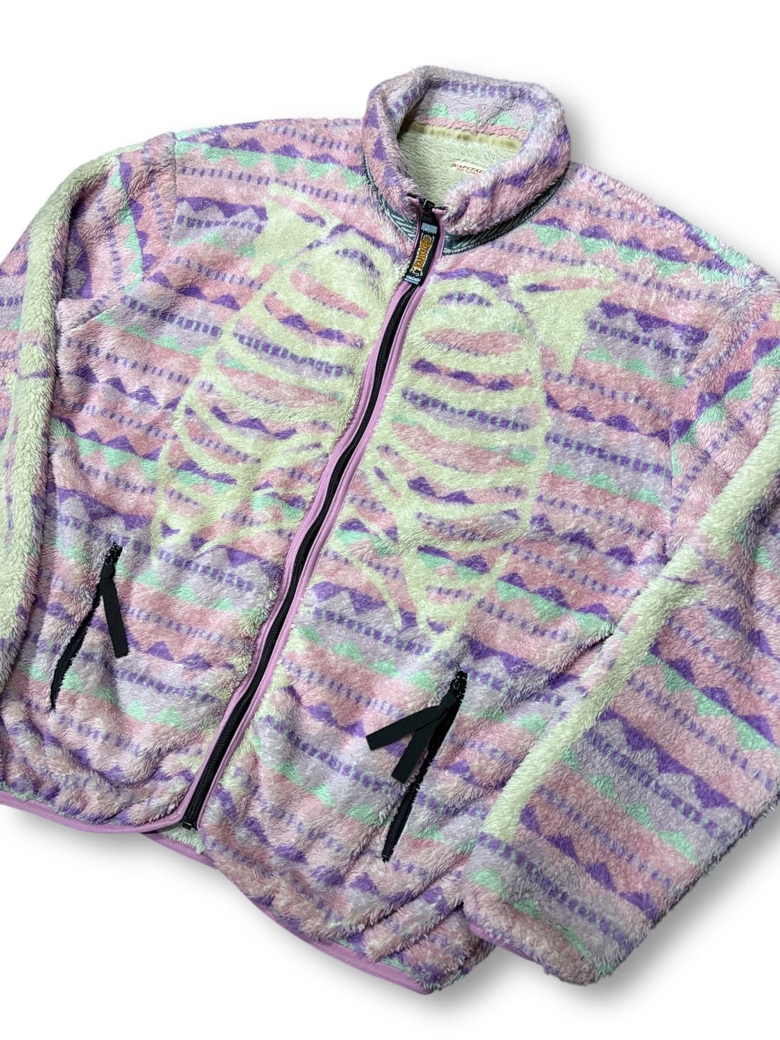 캐피탈 본 플리스 핑크 5사이즈 상품이미지2