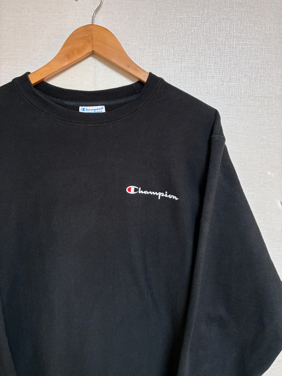 빈티지 챔피온 맨투맨 블랙 M 상품이미지1