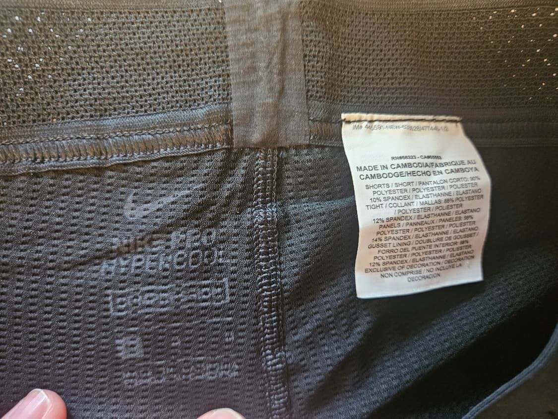 [해외M]나이키 프로 플렉스 2in1 트레이닝 쇼츠 타이즈 블랙 상품이미지10