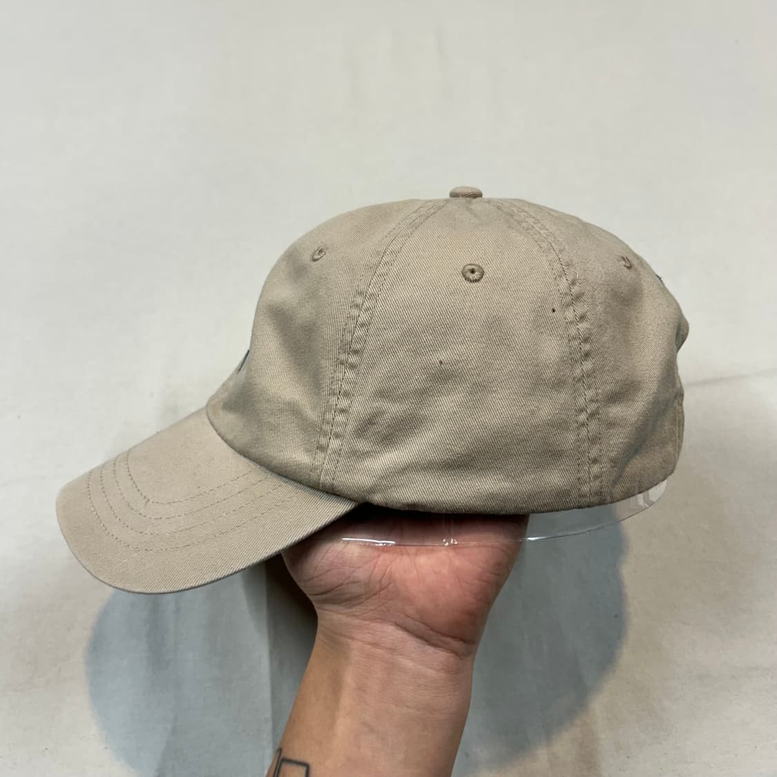 폴로 랄프로렌 탄 카키 볼캡 모자 신형 큐알탭 상품이미지3