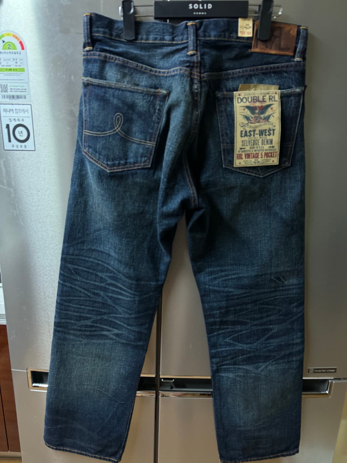 RRL 빈파포 기빈스진 32/32 새제품 팝니다. 상품이미지7