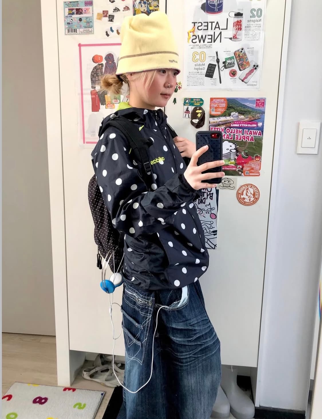 차일드매거진 도트 코디 세트 빈티지 아디다스 상품이미지2