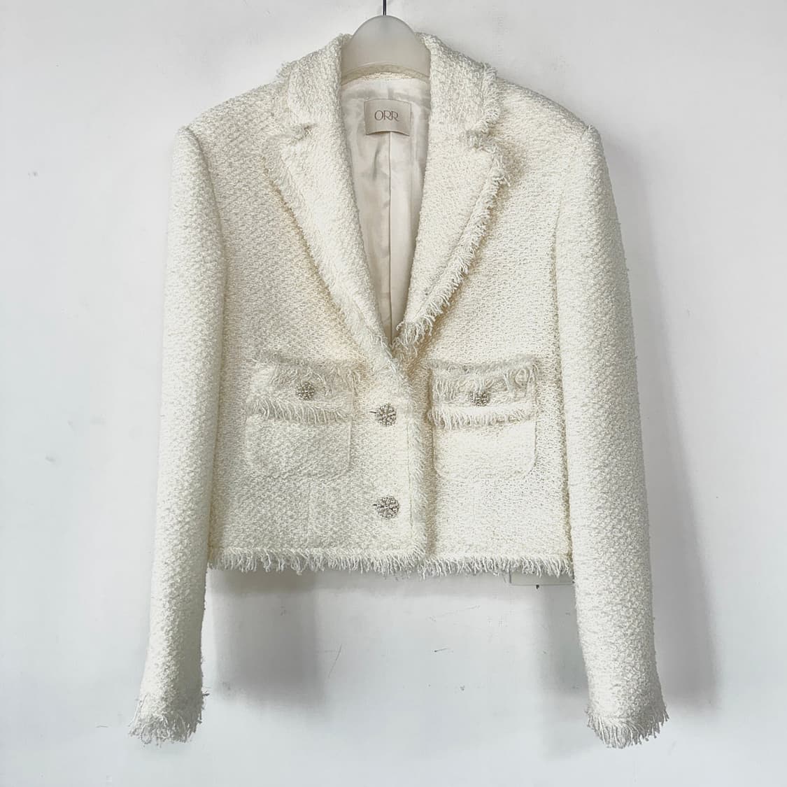 ORR 오르 비즈 버튼 트위드 자켓 상품이미지1