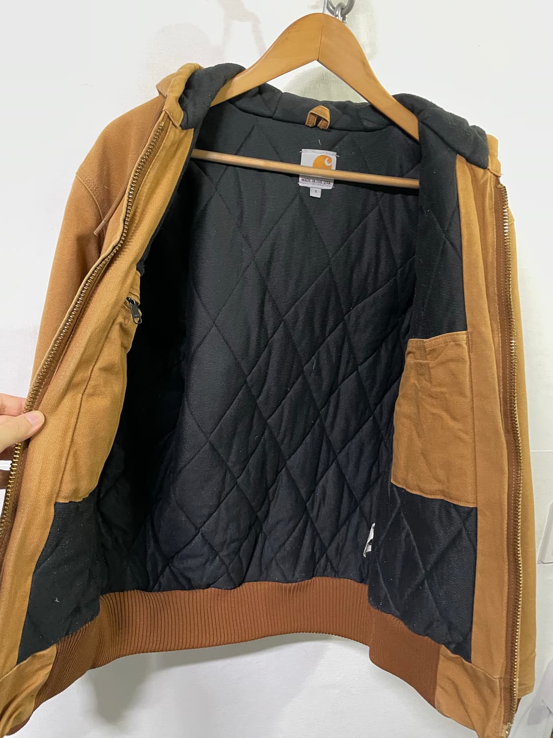 칼하트 덕액티브 자켓 j140 USA 생산 워크자켓 상품이미지6