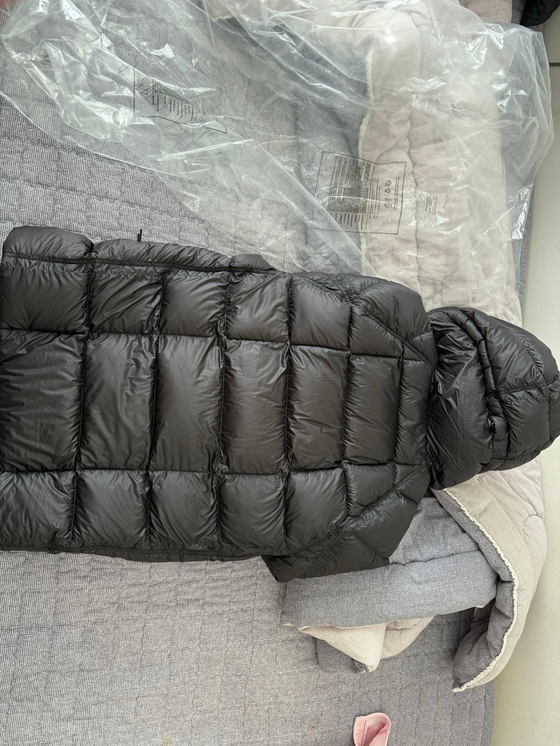 [M]CP컴퍼니 D.D. 쉘 후드 다운 자켓 블랙 - 25FW 상품이미지7