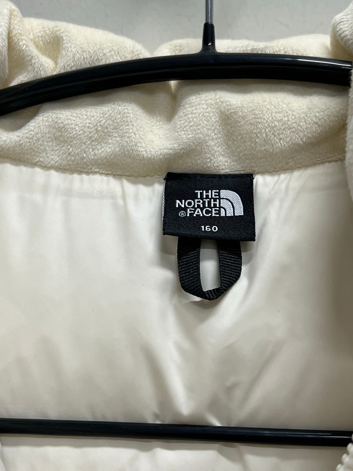 노스페이스 키즈/우먼스 고 프리 RDS 덕다운 패딩 자켓 크림 상품이미지4