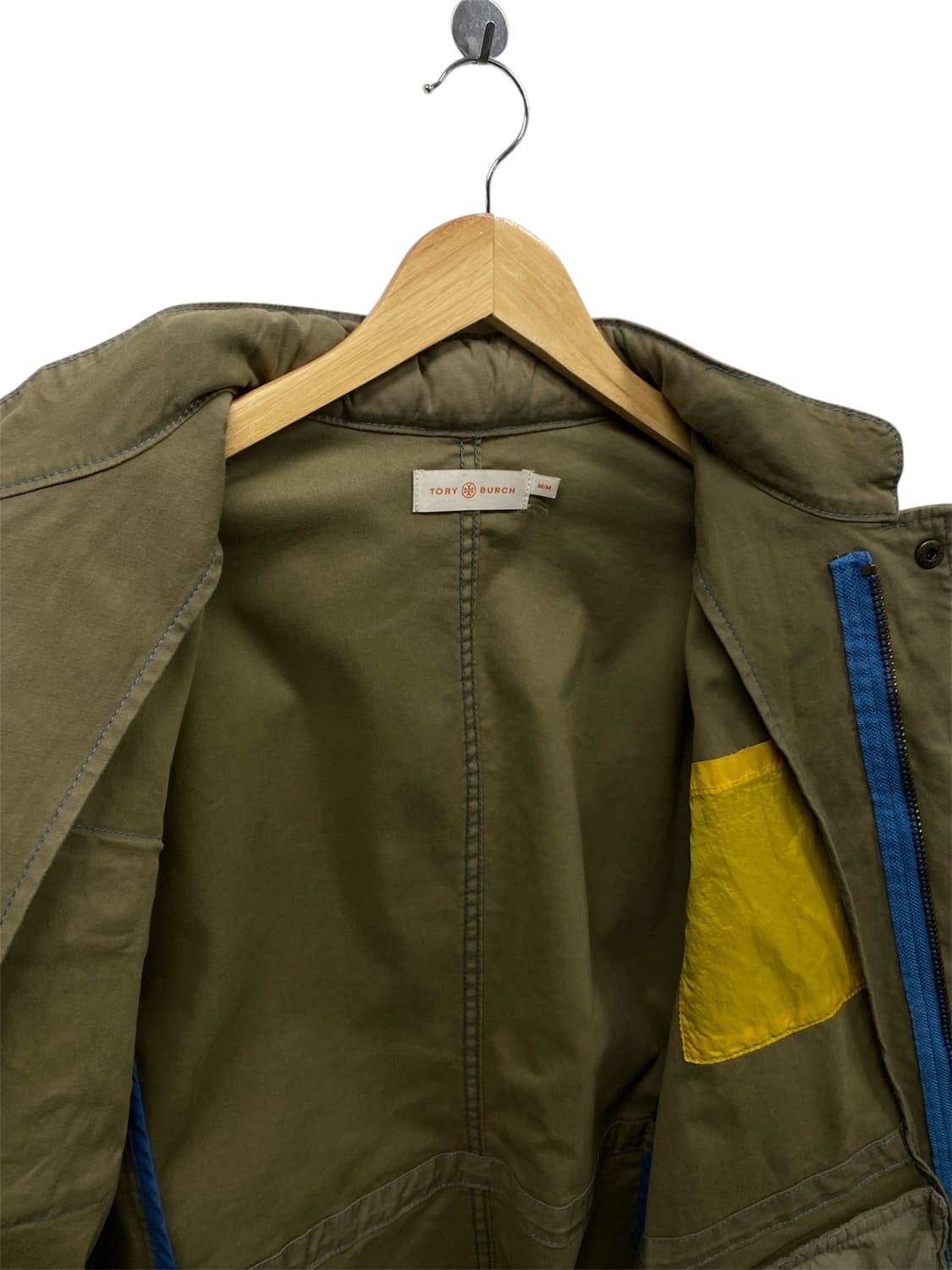 리버치 카키색 사파리 자켓 M 상품이미지4