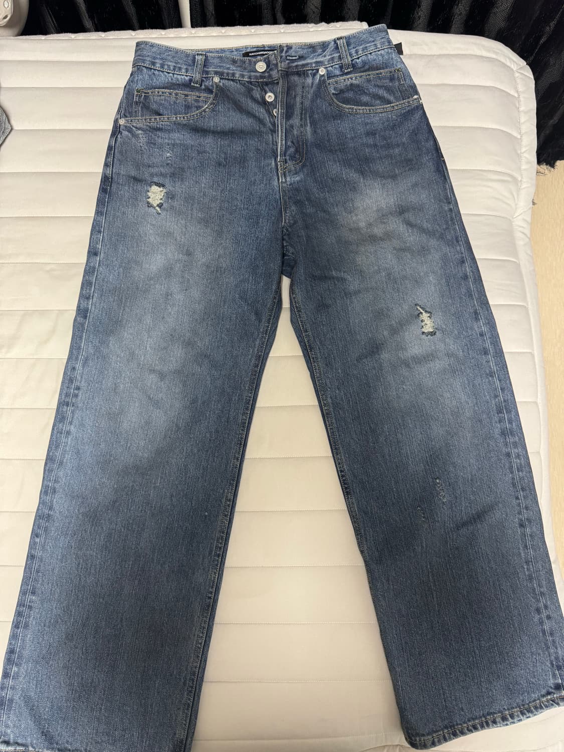 해칭룸 Regular Selvedge Jeans Dusty Blue 상품이미지3