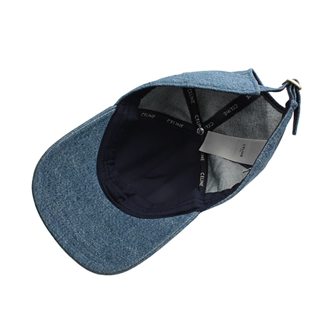 셀린느 블루 데님 볼캡 모자 상품이미지3