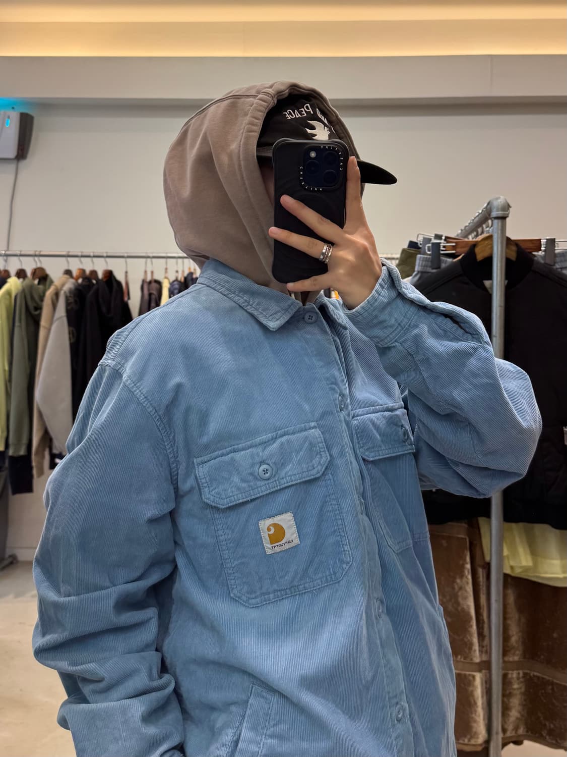 칼하트wip 코듀로이 셔츠 자켓 상품이미지6