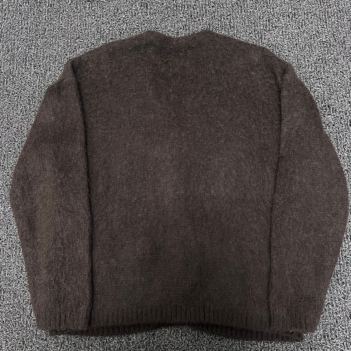 아웃스탠딩 울 가디건 브라운 M 상품이미지5