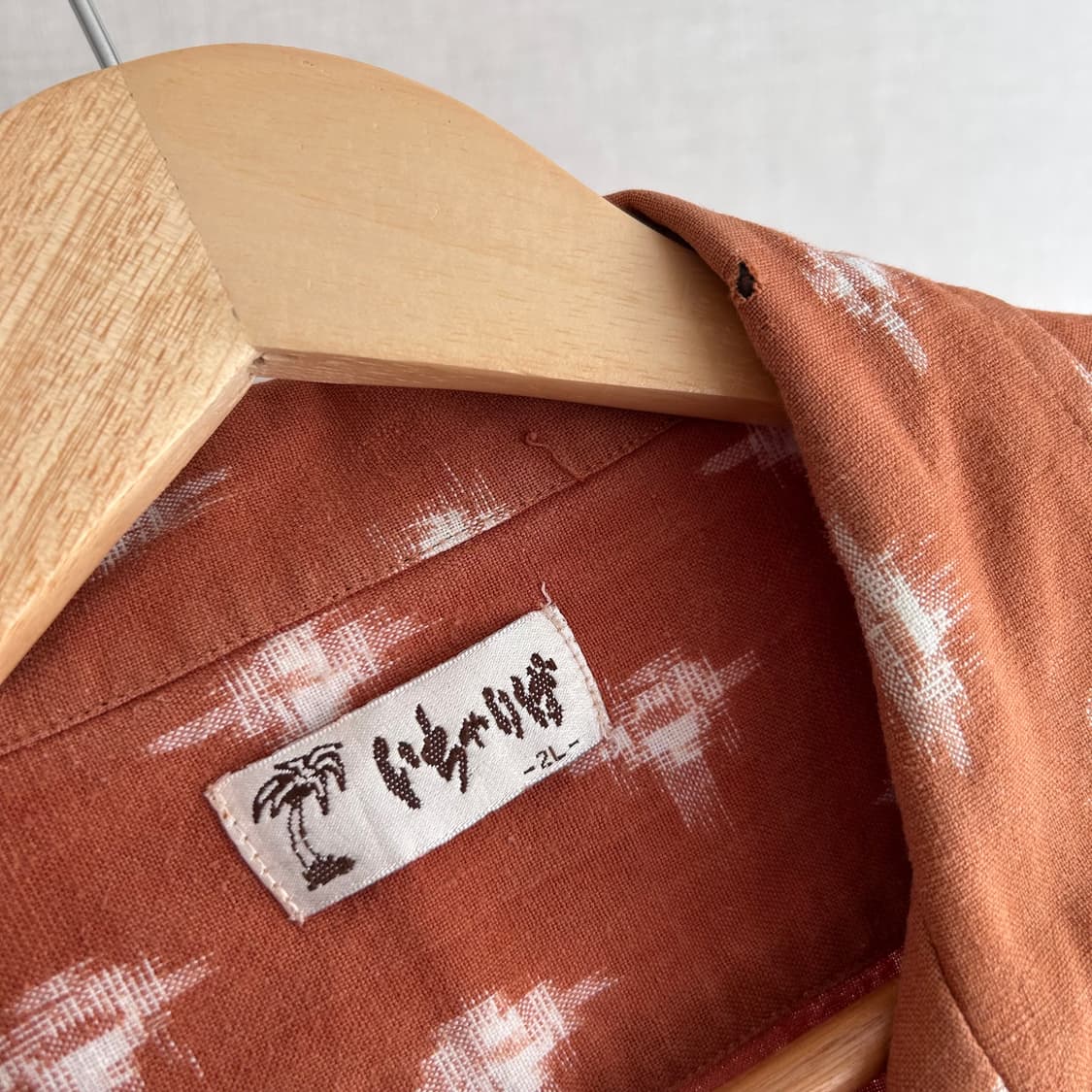 Japan Vintage Brown Shirts 상품이미지6