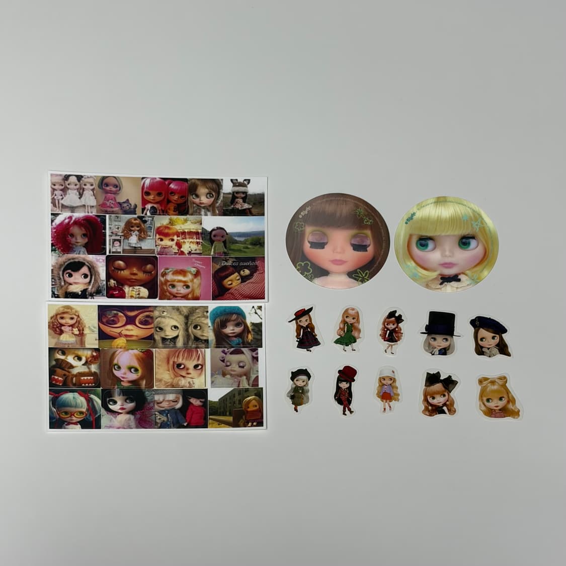 블라이스 스티커 6종/홀로그램 스티커 2종/조각 스티커 10종 상품이미지2